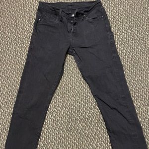 Unbranded brand UB444 double black 11 oz stretch